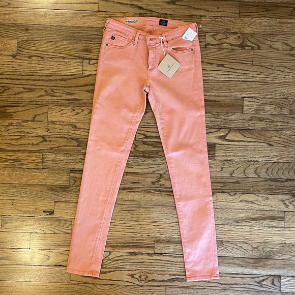 AG Adriano Goldschmied The Legging Super Skinny  Sulfur Canyon Clay Jean Size 26 - Picture 3 of 8